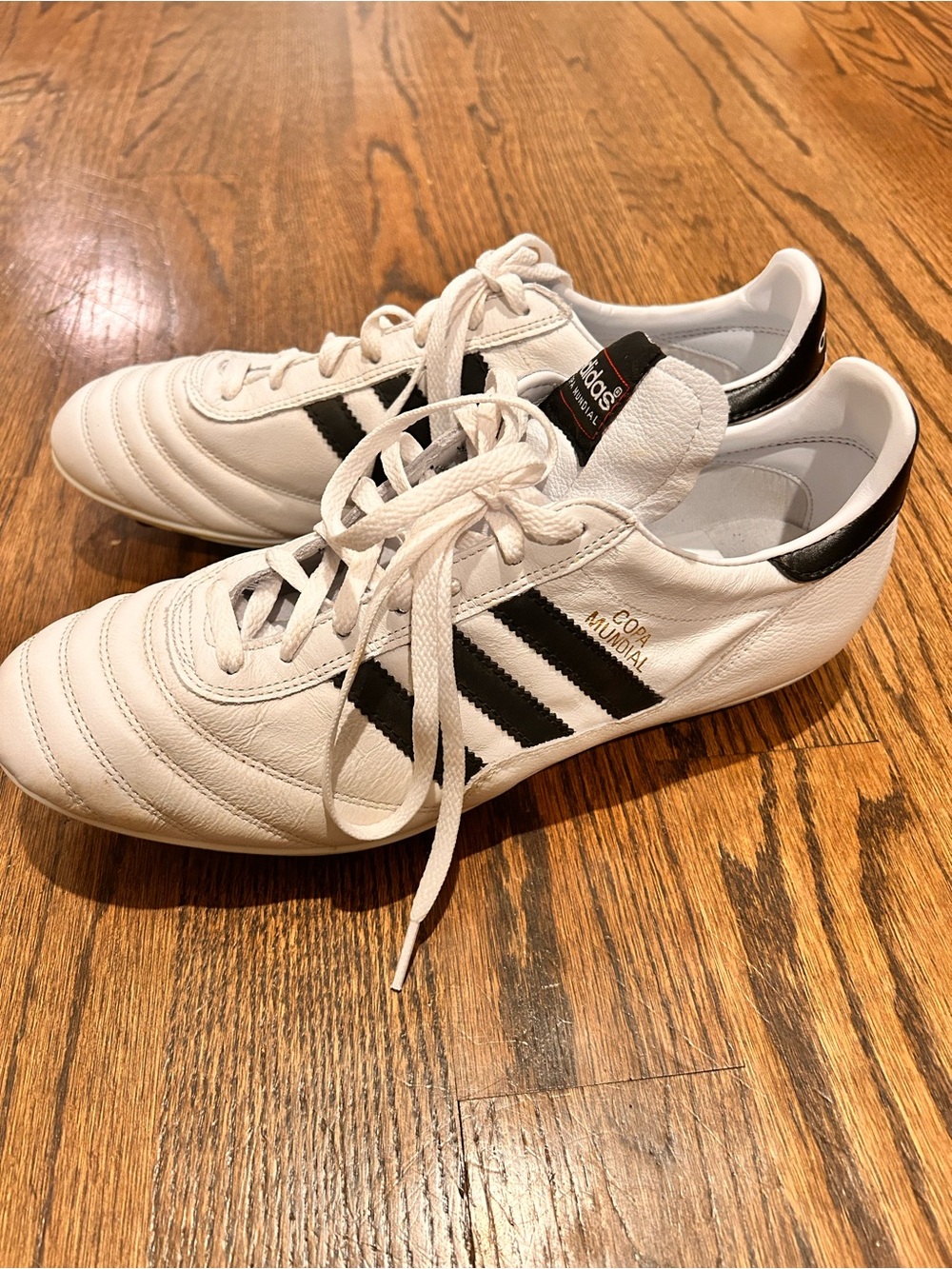 adidas Copa Mundial FG Soccer Cleats – Men’s 11.5 – Black/Gold – Like New